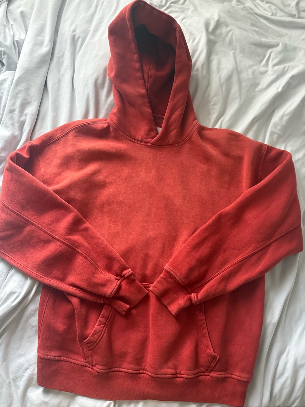 Abercrombie & Fitch Men's Red Hoodie